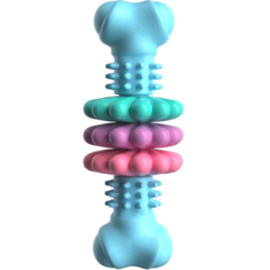 TPR Pet Chew Toys Bone Shape Dog Teething Sticks