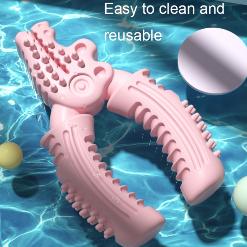 Pet Chew Toys Crocodile Pincer Shape Dog Teethers