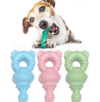 Pacifier Shape Pet Teething Rubber Sticks TPR Dog Chew Toys
