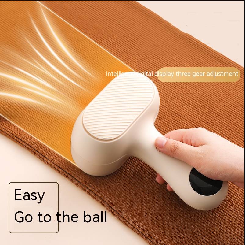 LCD dual-head hairball trimmer household digital display intelligent shaver electric portable shaver clothes ball remover