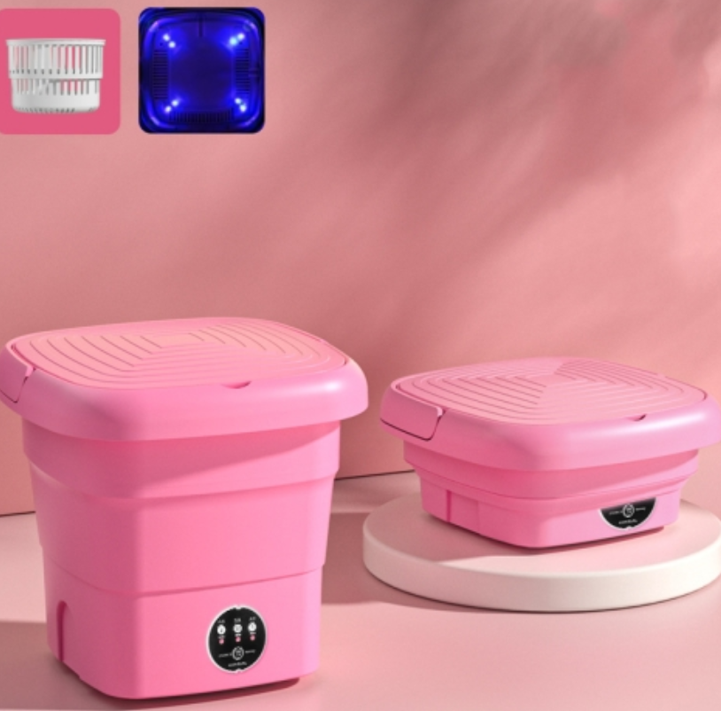 4.5L Mini Portable Folding Home Washer Underwear Pants Washer