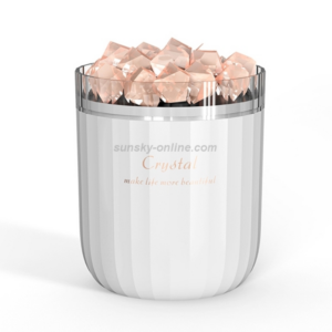 Simulation Flame Humidifier Home Aromatherapy Diffuser with Night Light