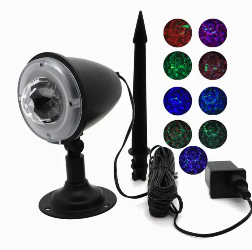 Remote operation Christmas lights projector outdoor,outdoor laser Christmas projector for family party