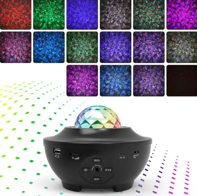 Nebula Remote star night light control Ocean wave star light Galaxy led star projection laser galaxy time bedroom projector APP version