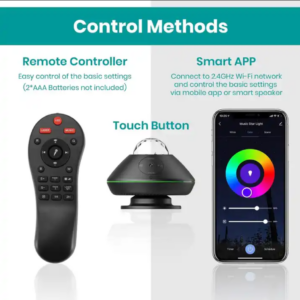 Bolong moon star projector light for kids Laser Holiday Music Remote Led Night Light Club Disco Ceiling laser light projector