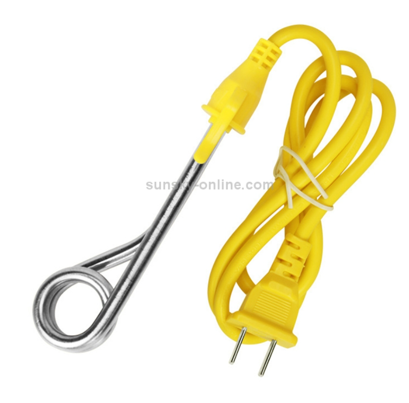 MJ-R4 Electric Water Heater Element Mini Boiler Hot Water Immersion Travel Use 600W (Color Random)