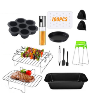 For Ninja DZ201/DZ401 Foodi 8-Quart 11-in-1 Air Fryer Set Combo