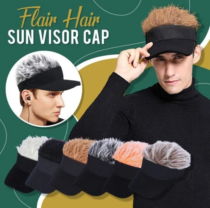 Hair Sun Visor Cap