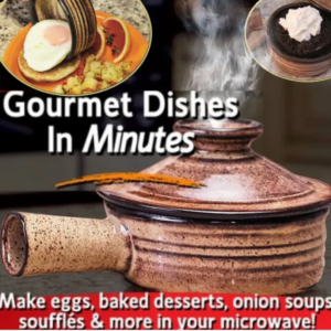 Christmas Sale 50% OFF-Ceramic Microwave Cooker- Comes with Free Gourmet Recipes