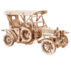 Robotime Rokr 3D Wooden Puzzle MC801 Vintage Car for Kids Adults Easy Assemble Toys Chinldren Gifts Building Block Kits Dropship