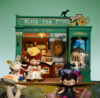 Robotime Rolife DIY Mystery Archives Bureau Decorative Ornament Kids Adult Miniature Fantasy Magic Doll House Wooden Kit Toy