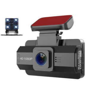 F9 Front + Rear Dual Camera HD Infrared Night Vision Car Recorder