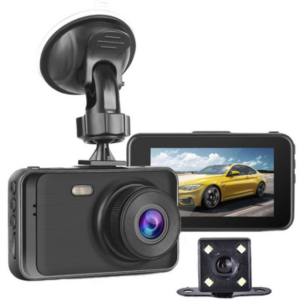 C900 3″ 1080P HD Dual Lens Motion Detection Car Recorder