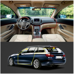 4 inch Touch Screen Car 2.5D HD 1080P Dual Recording Driving Recorder