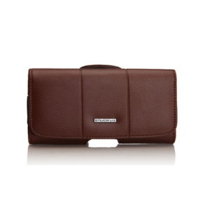 Nokku Magnetic Flip Phone Case Waist Pack Protective Case Business Waist Leather Case