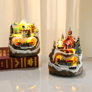 Concert Rotating Christmas Resin Ornament Decoration Christmas Gift Gift