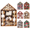 Christmas Ball House Set Christmas Ornament