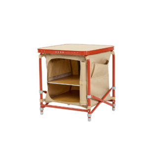 Camping organizer folding box storage cabinet folding table outdoor barbecue picnic multifunctional portable sundries box