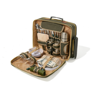 Outdoor Portable Multifunctional Multi-Person Utensil Set Camping Insulated Bag