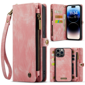iPhone 15 detachable multifunctional mobile phone leather case