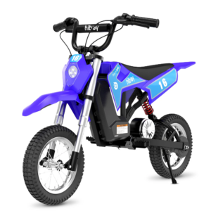 Only ship to US – DK1 – Blue  (Electric Dirt Bike For Kids Ages 3-13)
