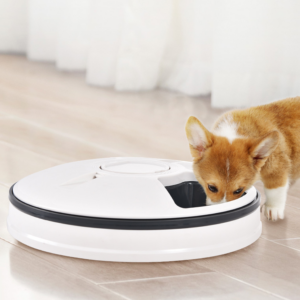 Six-hole pet smart feeder timed quantitative cat automatic feeder dog feeding