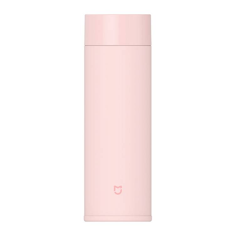 Xiaomi Mijia Mini Insulated Mug Stainless Steel Vacuum Portable Water Bottle, Capacity: 350mL (Color: Pink)