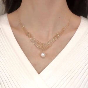 Liora Necklace | 24k Gold Plated