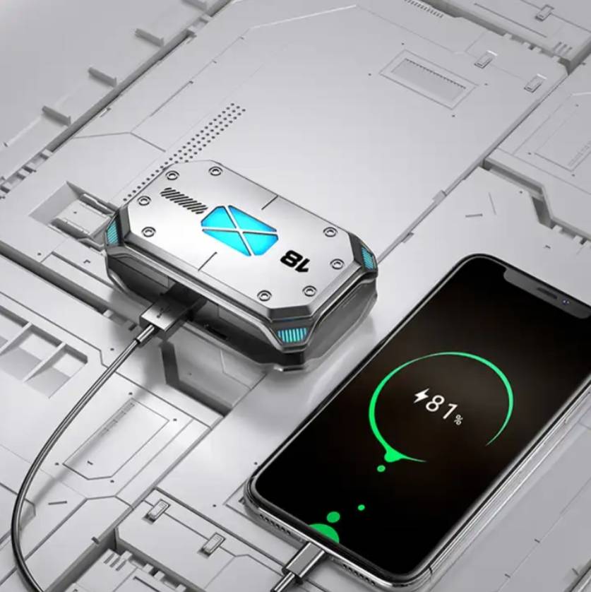 LED Display Bt 5.2 Touch Control Gaming Headset Wireless Earbuds In Ear Earphone M41 Waterproof TWS Earphone