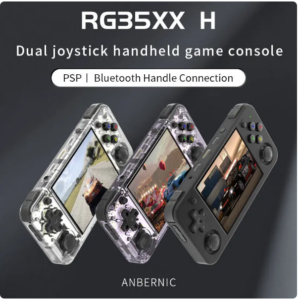 ANBERNIC-RG35XX H Portable consoles for playing video games, 3.5 “IPS, 640×480 screen, retro player, 3300 mAh battery