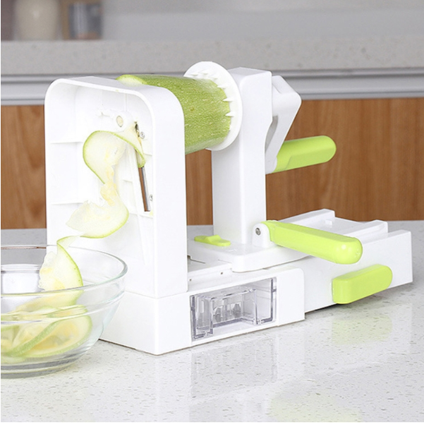 528-1 Household commercial potato tower machine Cyclone potato cutter manual stretch potato chip machine