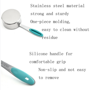5-in-1 Stainless Steel Measuring Spoon Set Coffee Spoon Baking Kitchen Gadgets