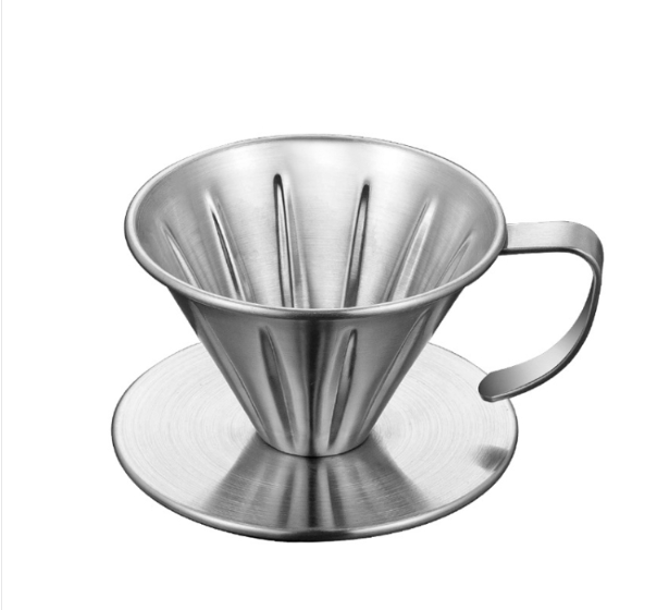 Double-layer stainless steel hand-brewed coffee filter