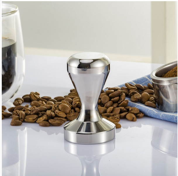 Stainless steel tamper flat bottom coffee tamper