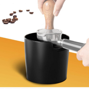 Coffee machine grounds knocker semi-automatic grounds box
