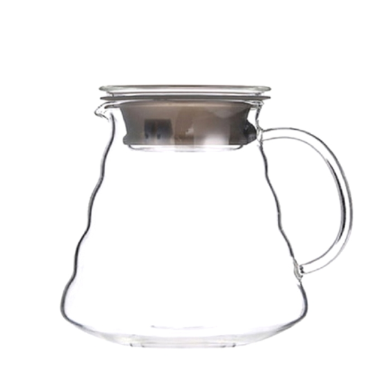 Heat-resistant hand-brewed coffee glass pot Yunduo Coffee Sharing Pot, specifications: 600 ml integrated glass filter cup