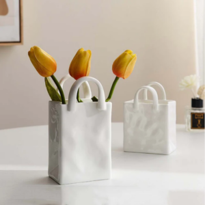 Modern  Design Bag Vase Ornaments