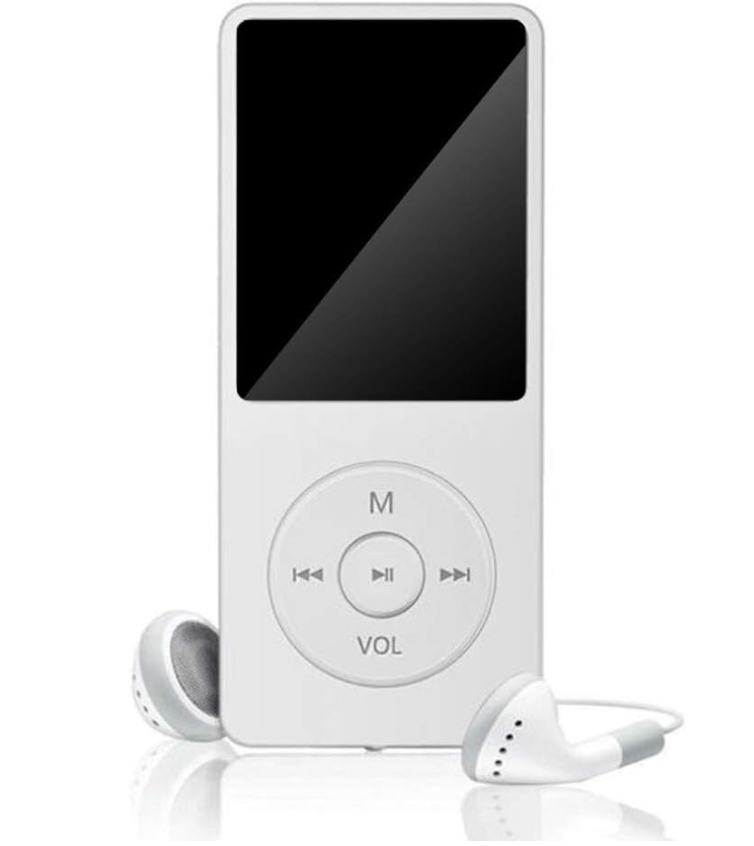 Leitor MP3 / MP4 com 64 GB, Rádio FM e Gravador Honorall