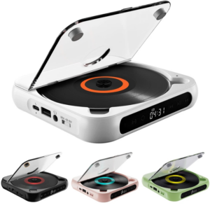 Cortron KC-918 Bluetooth CD player repeater Walkman Mini player can be rechargeable and can be inserted into the U disk with 3.5mm interface