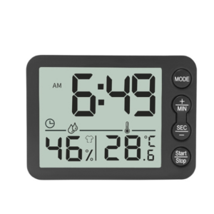 TS-9606-WL large screen alarm clock timer thermometer and hygrometer