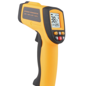 Infrared temperature tester (-18 – 1350 degrees Celsius), GM1350 (orange)
