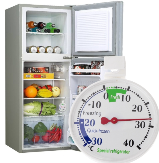 Household hanging refrigerator freezer thermometer