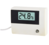 TM-1 Mini LCD Thermometer (White)