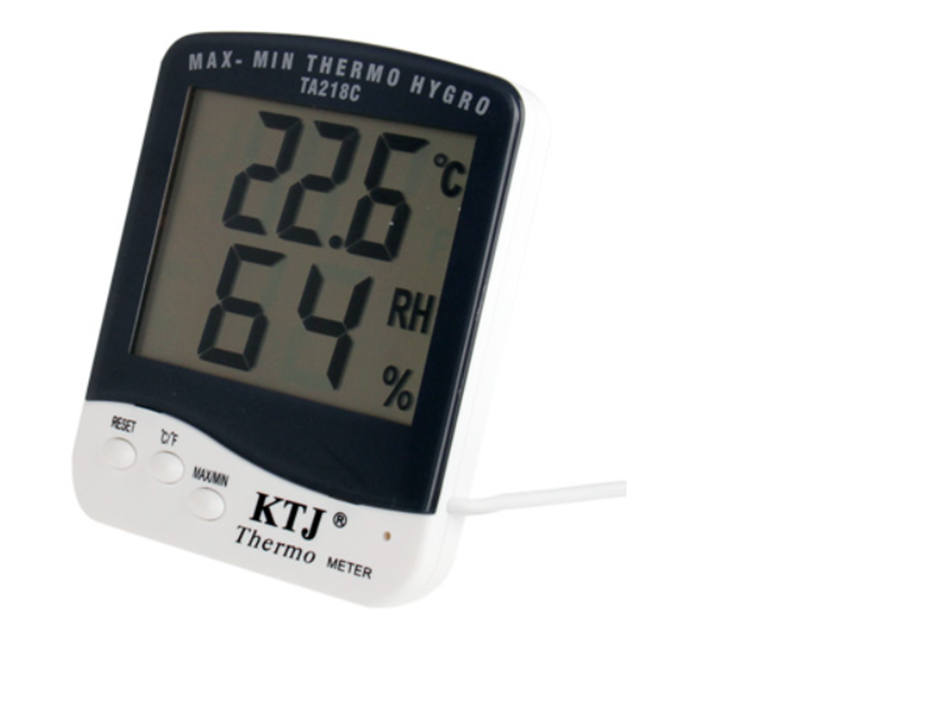TA218C Temperature and Humidity Meter with Screen Display