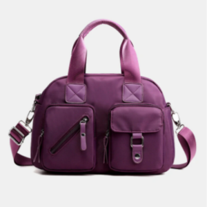 Women Nylon Water Resistant Multi-slot Crossbody Bags