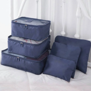 6 pieces portable luggage packing boxes