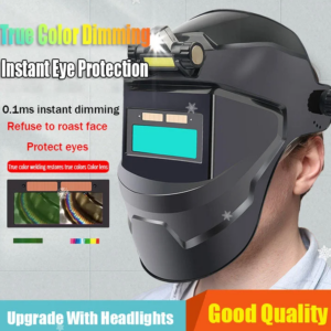 Auto Darkening Welding Head-mounted Lightweight Protective Mask