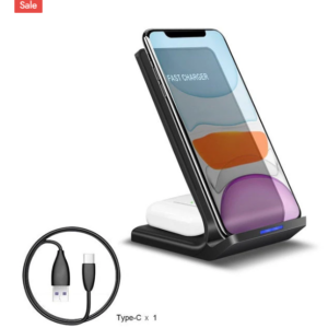 Qiuck Charge Dock-Qi Wireless Charger Stand