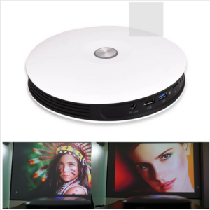 Microjet DL-S9 220 Lumens 1280×720 720P Bluetooth WiFi HD Smart Laser 3D Projector Support HDMI / USB x 2 / TF Card