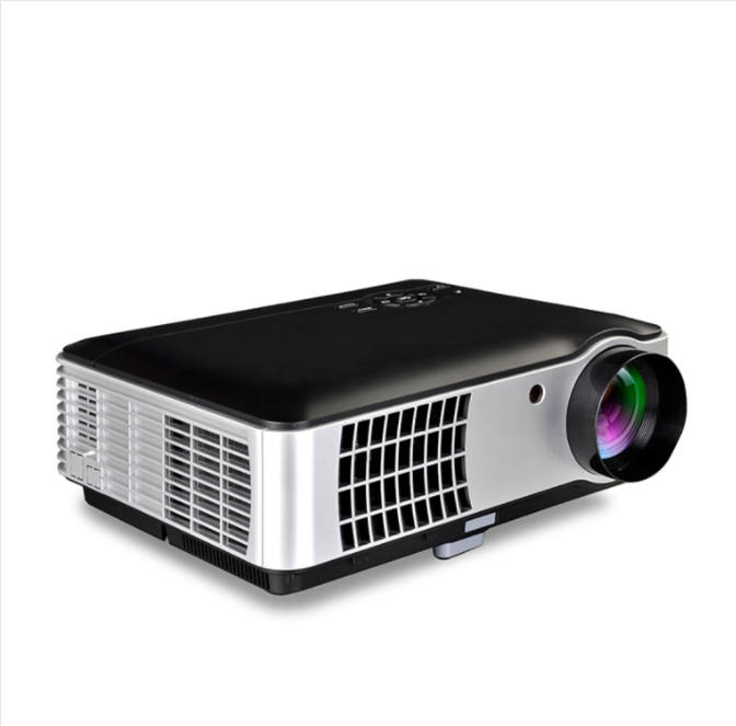 RD-806 1200 Lumen 1280x800 Projector with Remote Control (Color: Black)